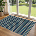 3x5 Striped Entry Rug by Othilic