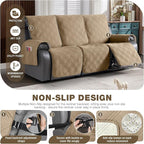 TAOCOCO 100% Waterproof Recliner Sofa Cover, Non Slip Split Couch Covers - Image 5