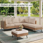 Outdoor Cushion Covers Set, Replacement - Image 4