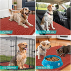 OLANLY Dog Door Mat for Muddy Paws 24x16, Absorbs Moisture and Dirt, Absorbent - Image 7