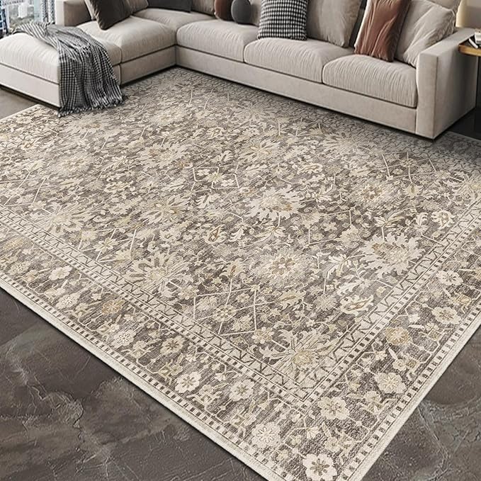 9X12 Area Rugs Machine Washable Rugs - Image 5