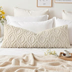 decorUhome Throw Pillow Covers 14x36 Inch Set of 1, Soft Plush Decorative Faux by decorUhome