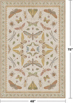 Floral 4x6 Rugs for Small Living Room - Image 2