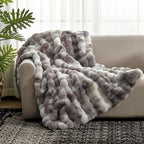 Cozy Bliss Faux Fur Throw Blanket - Image 5