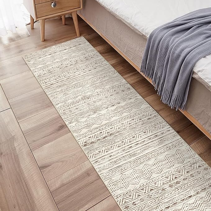 Washable Moroccan Hallway Runner Rug 2'6''x16' - Image 4