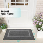 OLANLY Front Door Mat Indoor Outdoor Entrance, Waterproof All-Season, - Image 2