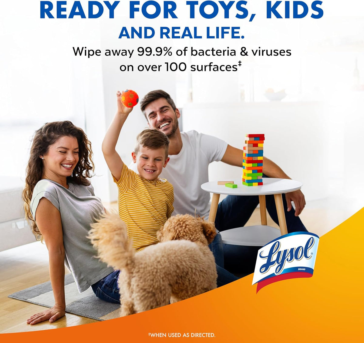 Lysol Disinfecting Wipes, Cleaner, Lemon + Linen + Mango, 80 ct. (3 Pack)