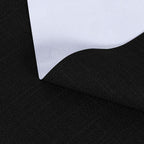 sancua Waterproof Rectangle Vinyl Tablecloth Table Cloth 60x84 Inch, Black