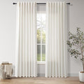 Nanspring Natural Linen Curtains 80 Inch Length by Nanspring