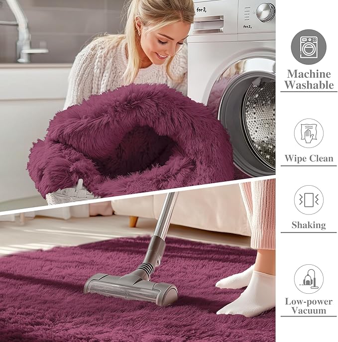 OLANLY 6x9 Machine Washable Large Area Rugs - Image 2