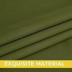 NICETOWN Room Darkening Draperies Curtains Panels, 2 Panels Olive Green W52 x - Image 7