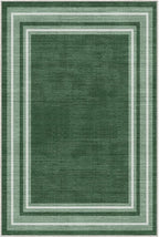 OPPODREAM Border Soft Area Rugs 6x9, Washable Green Rug - Image 9