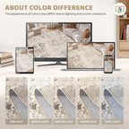 UERMEI 10x12 Area Rug Living Room Rugs - Image 4