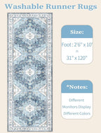 SERISSA Boho Washable Runner Rug - Image 5