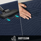 HIYARD Sturdy Front Door Mat, Absorbent Muddy Dirt Resist Welcome Door Mats - Image 7