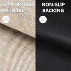 LEKEEPGO Ultra Thin Indoor Door Mat 17"x29", Low-Profile Door Mat Indoor - Image 4