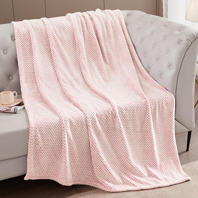 Exclusivo Mezcla Fleece Bed Blanket King Size, Super Soft and Warm Blankets - Image 4