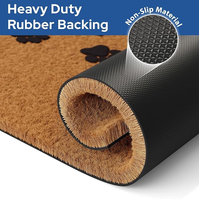 Barnyard Designs Natural Coco Coir Heavy Duty Backing Doormat - Image 6