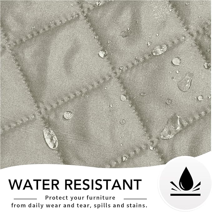 Easy-Going Reversible Chaise Lounge Couch Cover Water Resistant Sofa Cover - Image 6