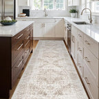 4x10 Washable Hallway Runner Rug - Image 3