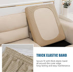 Water Repellent Couch Cushion Covers, Stretch Sofa Seat Slipcover Sets - Image 4