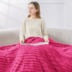 BEDELITE Twin Blanket for Couch & Bed, 300GSM Soft & Warm Fleece Blanket - Image 3