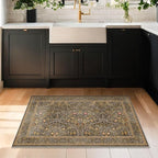 Brown Washable Entry Rug - Image 3