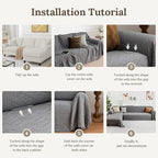 HOMERILLA Sectional Couch Covers - Image 6