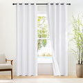 NICETOWN White Blackout Curtains by NICETOWN