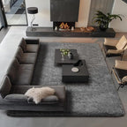 Ophanie Area Rugs 9x12 Living Room, Large Grey Bedroom Carpet, Big Shag Indoor - Image 3