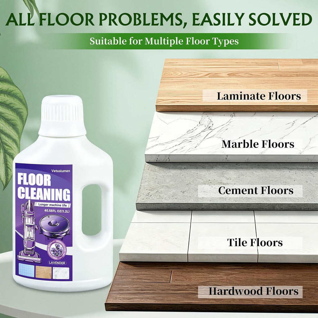 162.3 Fl Oz Floor Cleaning Solution for Mopping, 4 Fresh Scents