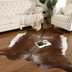 AROGAN Western Decor Faux Fur Cowhide Rug, Middle Size Premium Animal Skin Cow - Image 2
