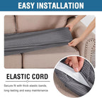 H.VERSAILTEX Super Stretch Individual Seat Cushion Covers Sofa Covers Couch - Image 5