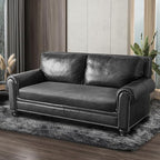 Leather Look Couch Cushion Covers Sofa Seat Slipcovers Sets Couches Furniture - Image 8