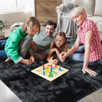 Shag Area Rugs for Bedroom Living Room, 6X9 Ultra Soft Fluffy Area Rugs for Dorm - Image 2