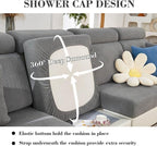 Sofa Covers Couch Covers for Sofa Pet Friendly Couch Cushion Covers Universal - Image 4
