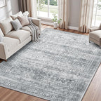 Lofus 6x9 Area Rug for Living Room, Soft Neutral Carpets for Bedroom Dining by Lofus