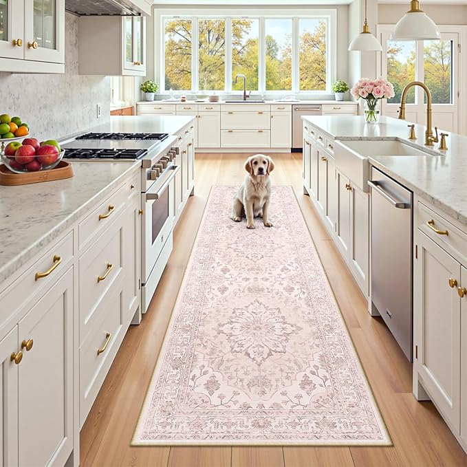 RELEANY Area Rugs 2'x8' Runner Rug Non Slip Washable by RELEANY