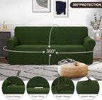 U-NICE HOME Stretch Couch Cover Sofa Cover Washable Sofa Slipcover Furniture - Image 3
