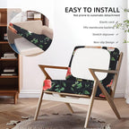 8Pcs Outdoor Cushion Covers, Patio Cushion Covers, Stretch Elastic Slipcovers - Image 5