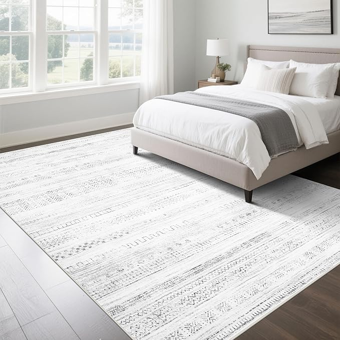 Moroccan Washable Rugs 8x10 Area Rugs - Image 8