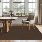 KOZYFLY Washable Area Rug 5x7 ft Rubber Backed Non Slip Rugs - Image 2