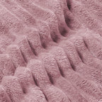 BEDELITE Fleece Throw Blanket for Couch – 3D Ribbed Jacquard Soft and Warm - Image 3
