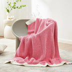 Snuggle Sac Hot Pink Throw Blanket by SnuggleSac