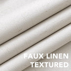 H.VERSAILTEX Ivory Blackout Curtains - Image 4