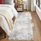 Washable Area Rugs 2'x10' Non-Slip Modern Abstract Soft - Image 4