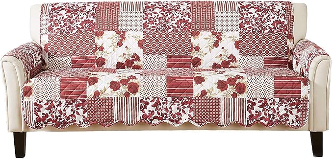 Great Bay Home Reversible Patchwork Sofa Cover by GreatBayHome