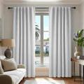 Deconovo Blackout Curtains, Thermal Insulated, W52 x L72 2 Panels, Back Tab by Deconovo
