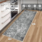 Runner Rug for Hallways Kitchen 2'6"x8' Washable Non Slip: Carpet Non Skid 8ft - Image 2