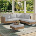 hyha Milk Silk Couch Cushion Covers, Soft Magic Sofa Covers Washable - Image 2
